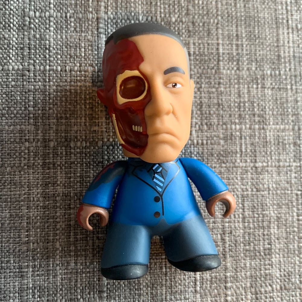 Breaking Bad Titans half face Gus Fring